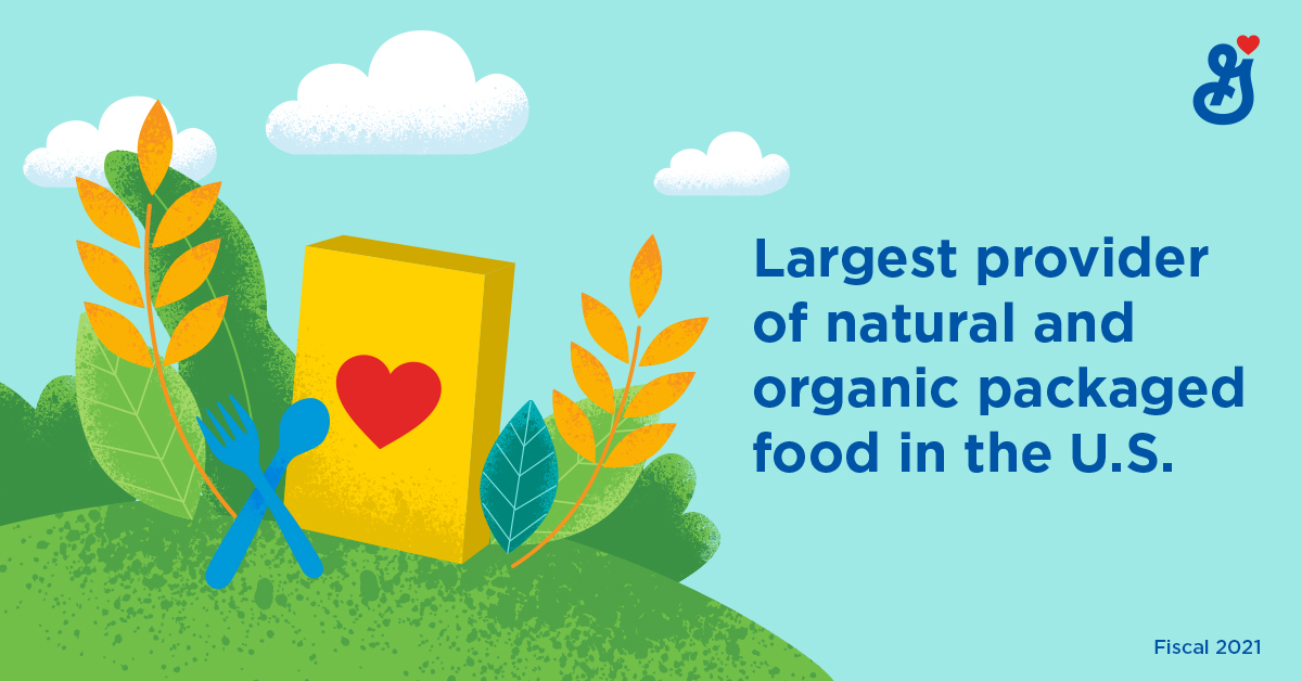 Largest provider of natural and organic packaged food in the U.S.